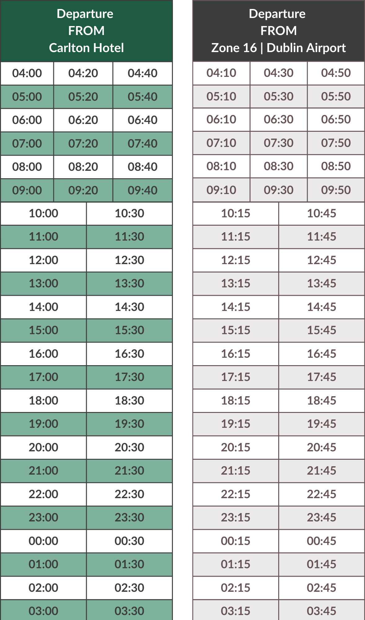 timetable shuttle bus 175 297 mm 1
