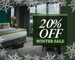 with our Exclusive WINTER SALE - valid for stays between now and the end of April 2025! ✨